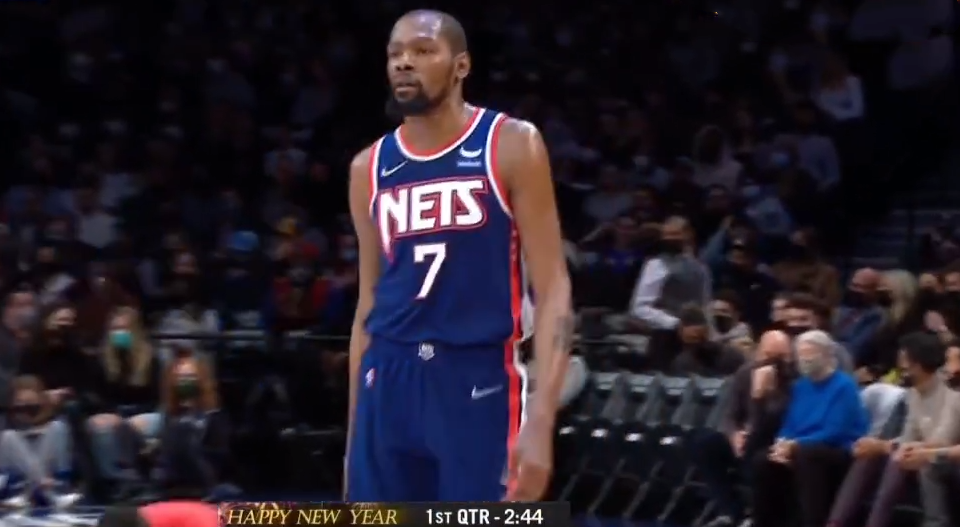  杜兰特伤愈复出即建功，篮网轻取公牛稳固东部第二排名